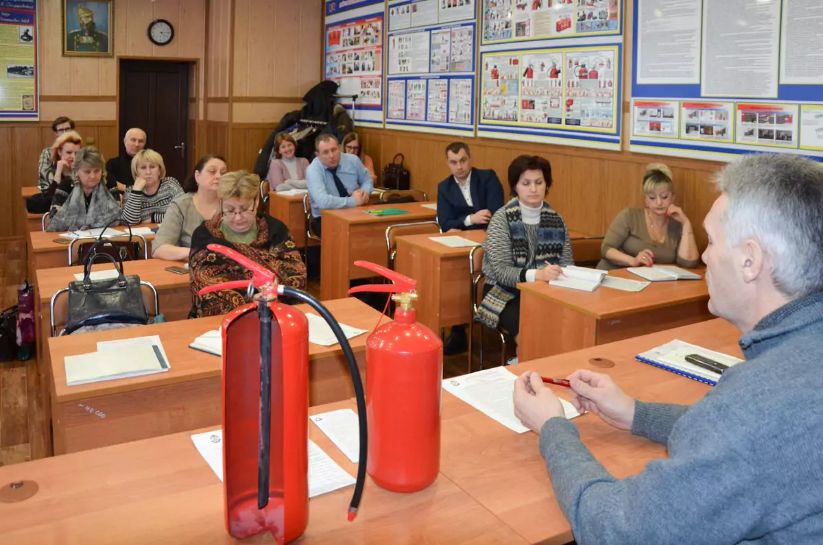 фото обучения по пожарной безопасности